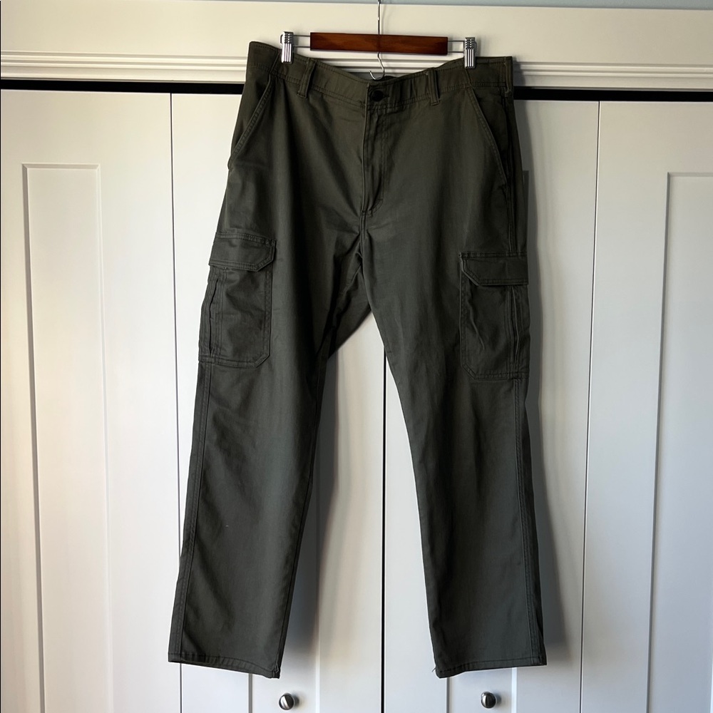 Lee Men's Dark Green Cargo Pants